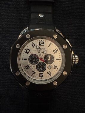 KYBOE! Men's Sport Watch in Black.